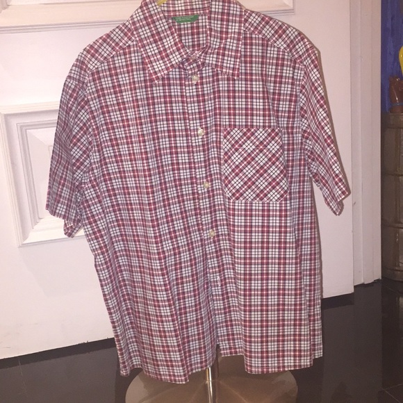 UNITED COLORS OF BENETTON short-sleeved shirt - Picture 2 of 7